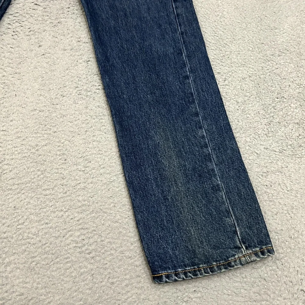 Levis Jeans Mens 36x32‎ Blue Denim 505 Regular Straight American Work Wear Dark